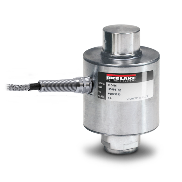 The RL5416 series from Rice Lake are canister load cells for CE-M approved weighbridges, tanks, silos, and more.