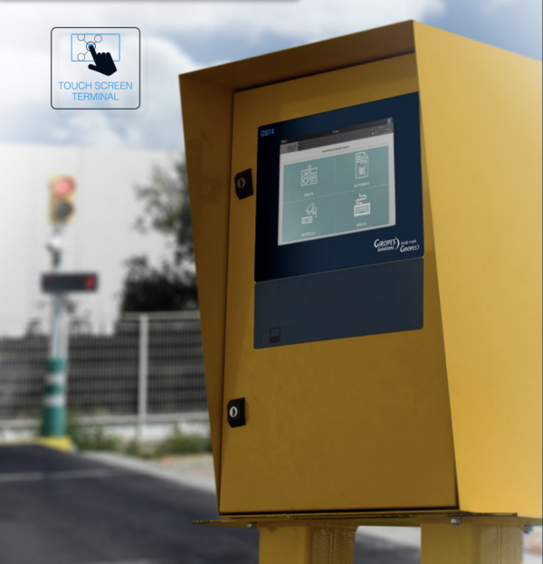 GST4 Touchscreen Terminal for Weighbridges by Giropes