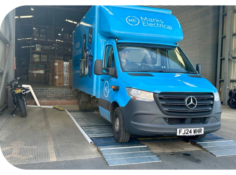 Marks Electrical real-time van weighing solution case study