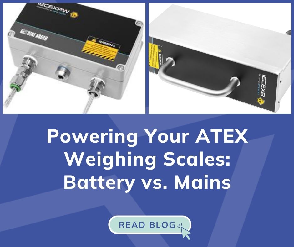 ATEX power supply options for weighing scales